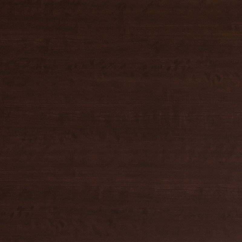 Ensemble de bureau d'ordinateur en L 3 pièces avec rehausse Magomed, Cerise mocha