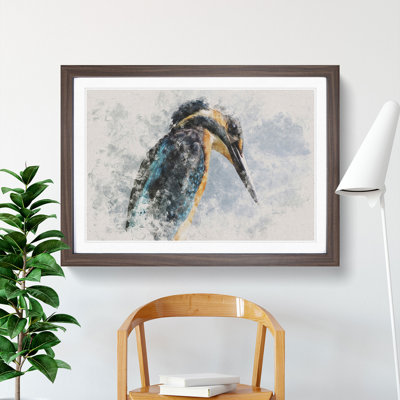 Kingfisher Bird Vol.1 - Picture Frame Graphic Art