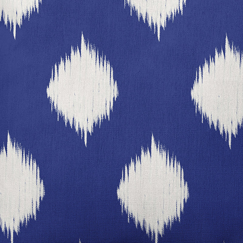 Ikat Dot Outdoor Square/Rectangular Pillow Cover and Insert, Teal, 20" x 20" 