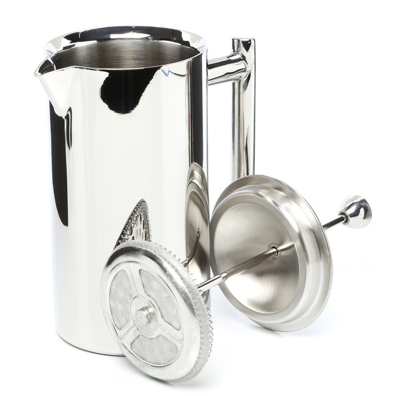 Frieling Polished Stainless Steel French Press, 23 oz.