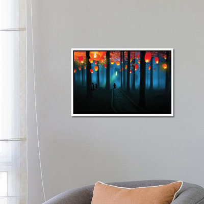 They Came At Night by David Loblaw - Print on Canvas