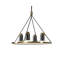Dunlop 4 - Light Chandelier