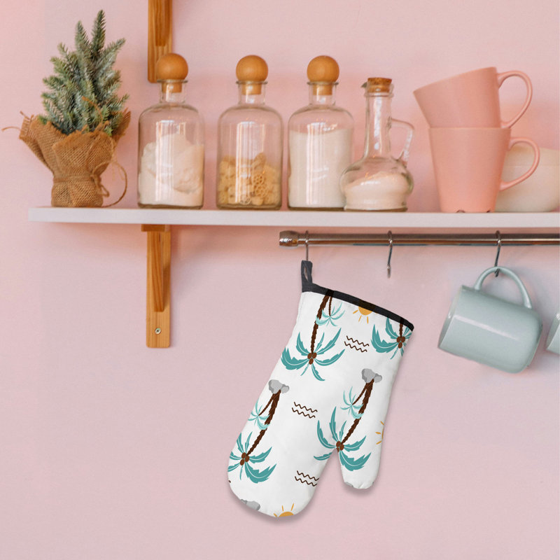 Heatwave Abstract Oven Mitt Cotton Twill