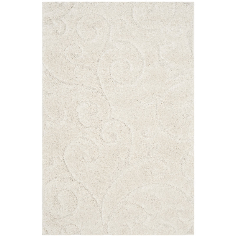 Atterberry Damask Area Rug, Rectangle 122 x 183 cm
