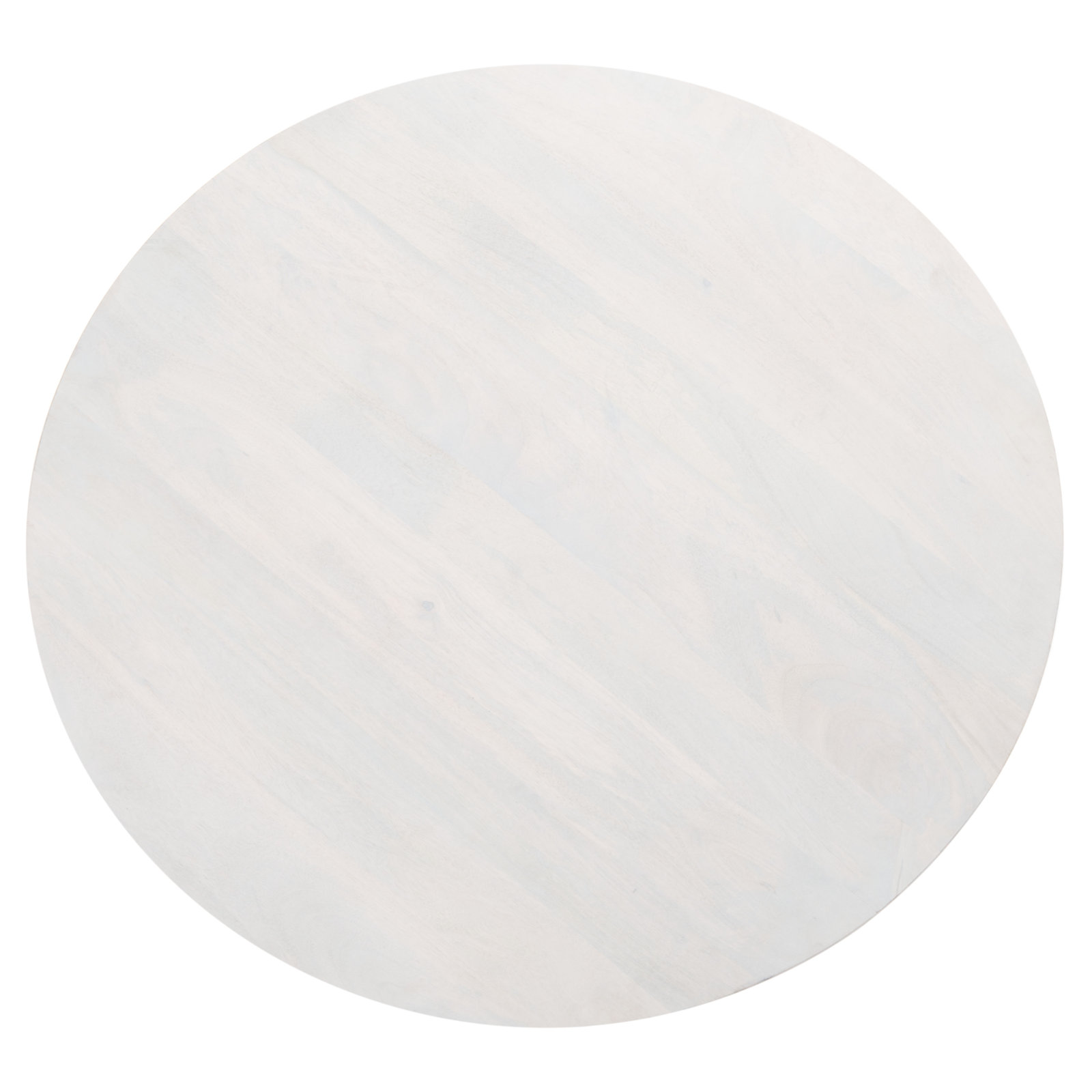 Iver Solid Wood Single Coffee Table, White Wash