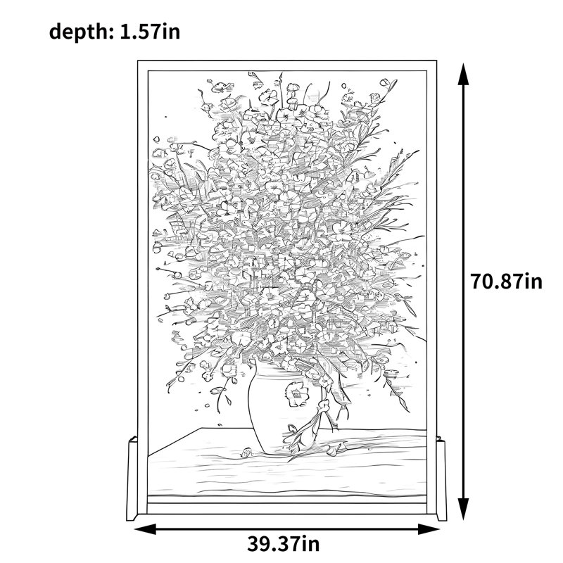 Duluth, H 70,87 po x l 39,37 po x P 1,57 po