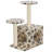 vidaXL Cat Tree with paw prints-525382222