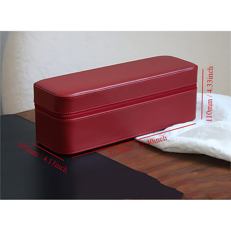 Boîte à bijoux +, Rouge