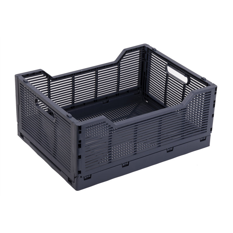 Truu Design Storage Bin 16"L x 12"w x 7"H inches, Navy