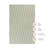 Moss Stripe Muslin Mini Crib Sheet