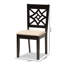 Bazil Solid Wood Dining Chair-924316904-924316905