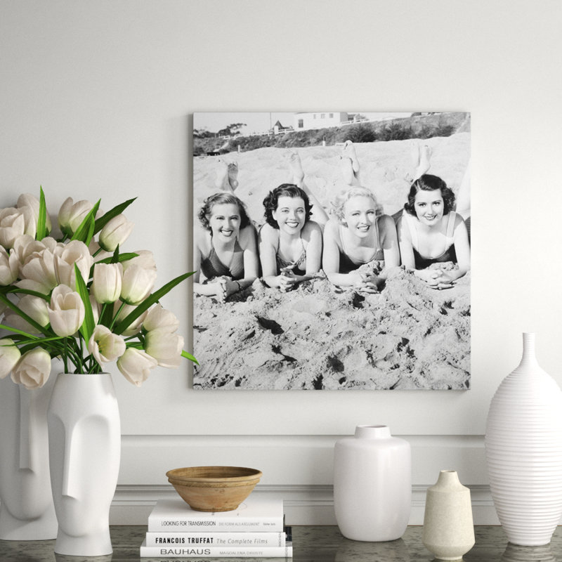Beach Day! Print, Aluminum, 24" H x 24" W x 1" D