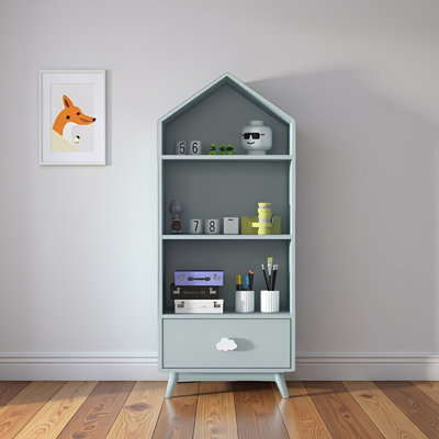 Modern minimalist multi-functional bookcase