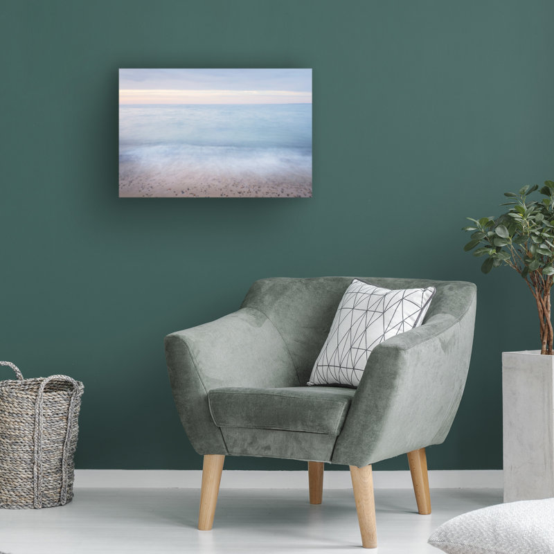 «Lake Superior Beach II» par Alan Majchrowicz, H 12 po x l 19 po x P 2 po