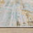 Goulart Textural Distressed Ombre Blue/ Beige Area Rug-850062001