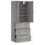 Bernoussi Highboard 69.5x34x180 cm Engineered Wood-1520433332