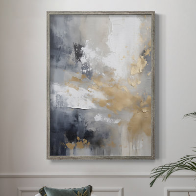 Reproduction encadrée FLORAL Series CECLV III - bois massif