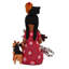 Woman With Dogs Ceramic Sculpture