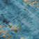 Machine Washable Indoor/Outdoor Xhevrie Blue Rug
