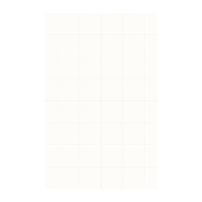 62'' W 0.25'' D 96'' H Glue Up Solid Surface Wall