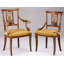 Solid Wood Side Chair in Brown