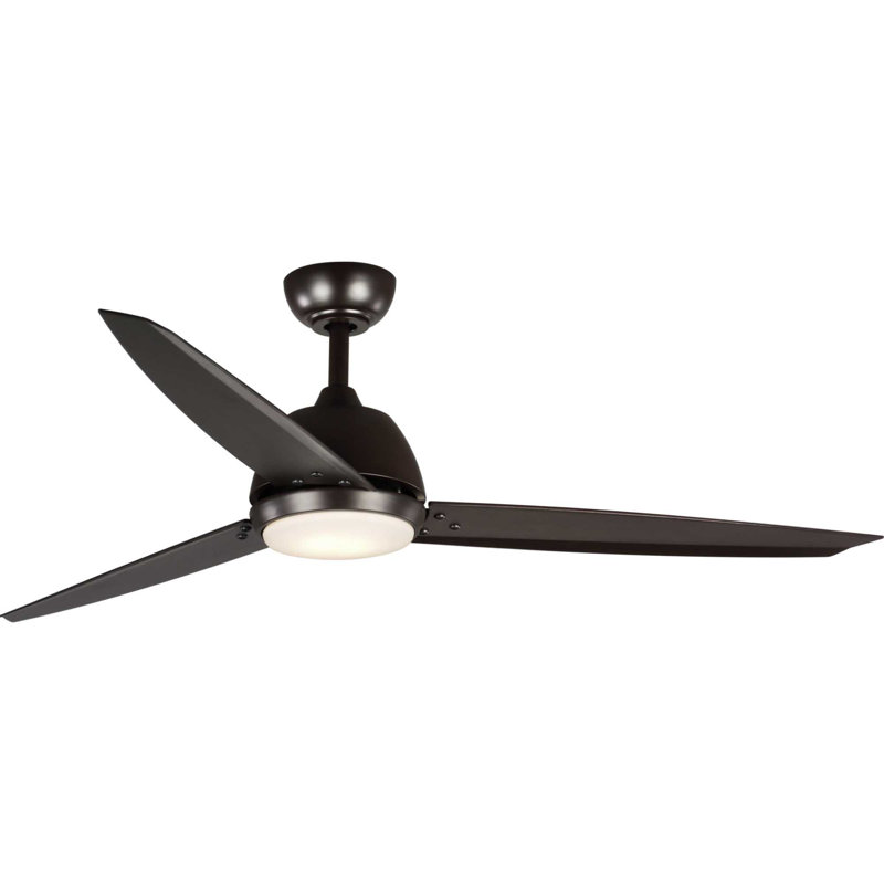 Oriole 60'' Ceiling Fan with LED Lights, Architectural Bronze