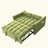 Cubbindall Upholstered Convertible Sofa Bed,Sleeper Sofa,Velvet Sofa,Modern Sofa,Accent Sofa-1283302535