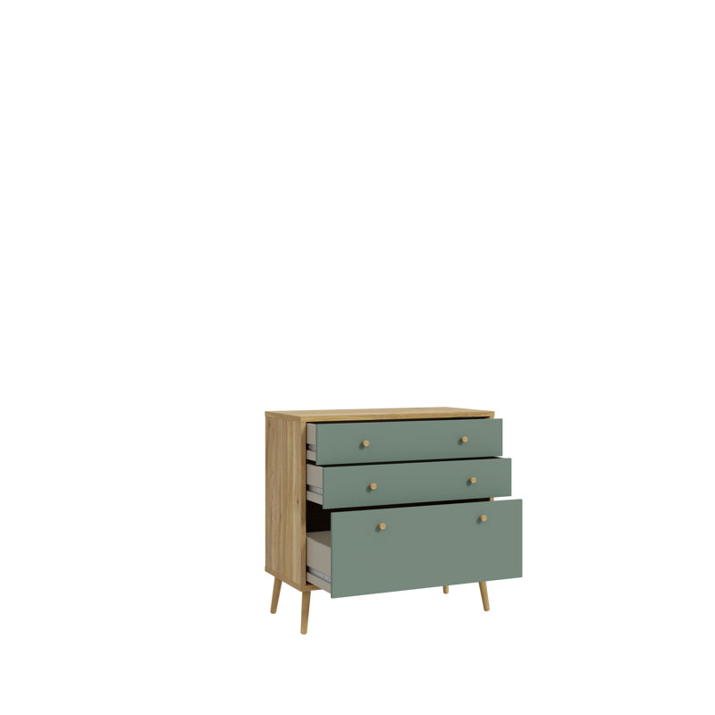 Aislinn 3 - Drawer Rectangle Accent Chest