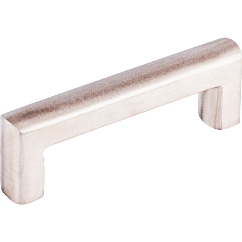 Roselle Bar Pull, Brushed Stainless Steel, 3 3/4" Center to Center