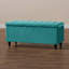 Cubed Cubed Ottoman Storage Box in Soft Holland Naples with Black Wooden Legs- Multi-Functional Blanket Box-119378944-119378945