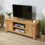 Cooksey Fully Assembled 2 Door Cabinet TV Stand with Media Shelves-1041725346