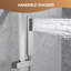 Système de douche mural avec douche à main et ensemble de garniture de douche en laiton avec barre coulissante-132644110