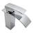 BathSelect Versailles Modern Bathroom Faucet – Single Hole, Chrome Finish, Solid Brass Construction