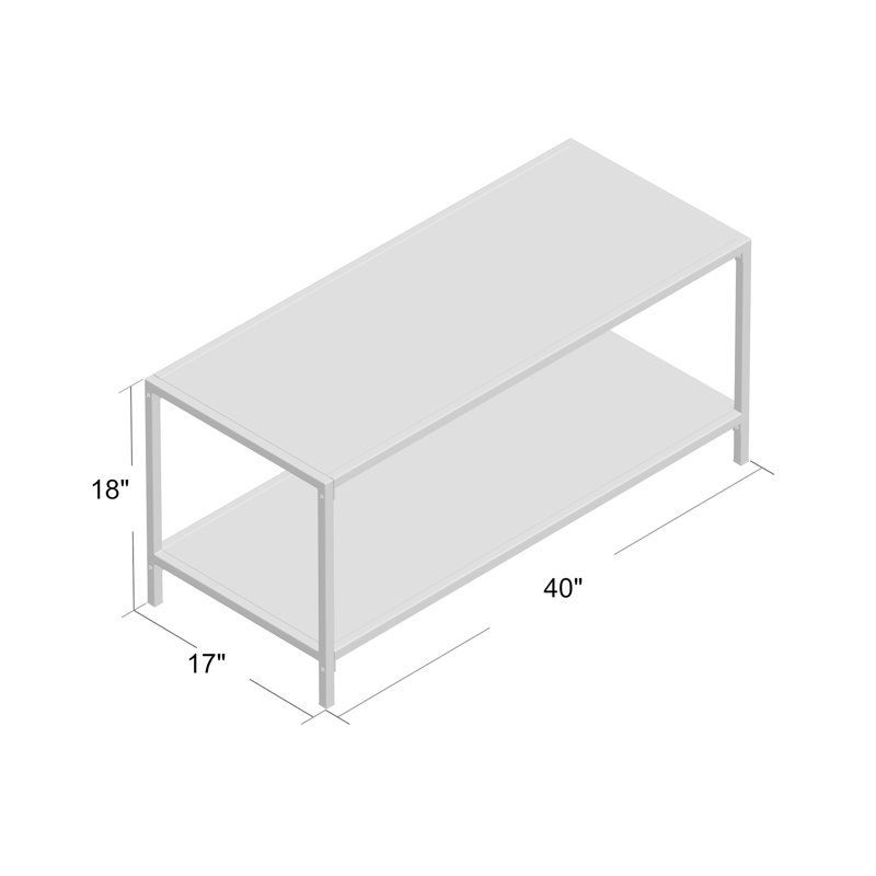 Biston Unfinished TV Stand for TVs up to 40"