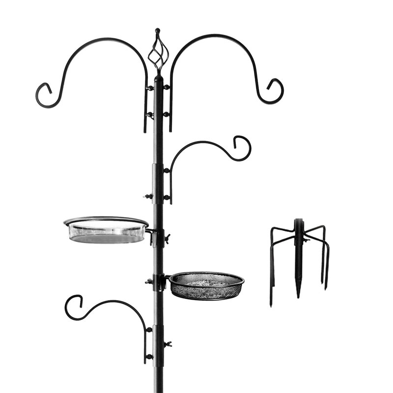 Metal Freestanding Feeding Station
