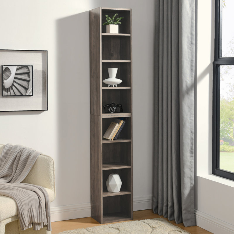 Armoire de rangement à 8 niveaux, Gris