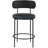 Husani Upholstered Counter Stool with Metal Frame-88514411