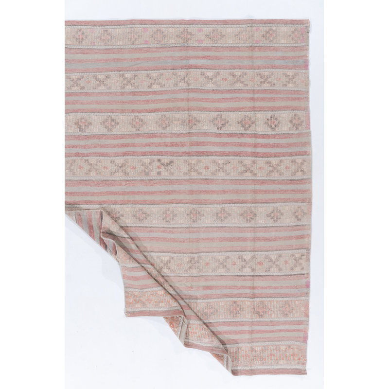 One-of-a-Kind 5'11" X 8'3" Flatweave Area Rug