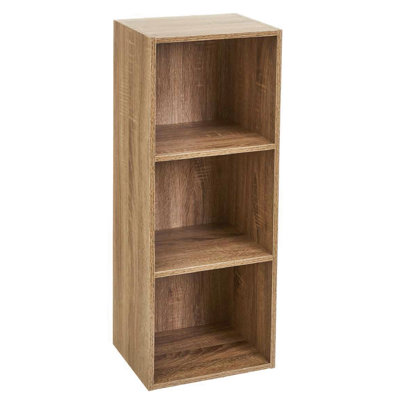 3 Tier Cube Unit Oak
