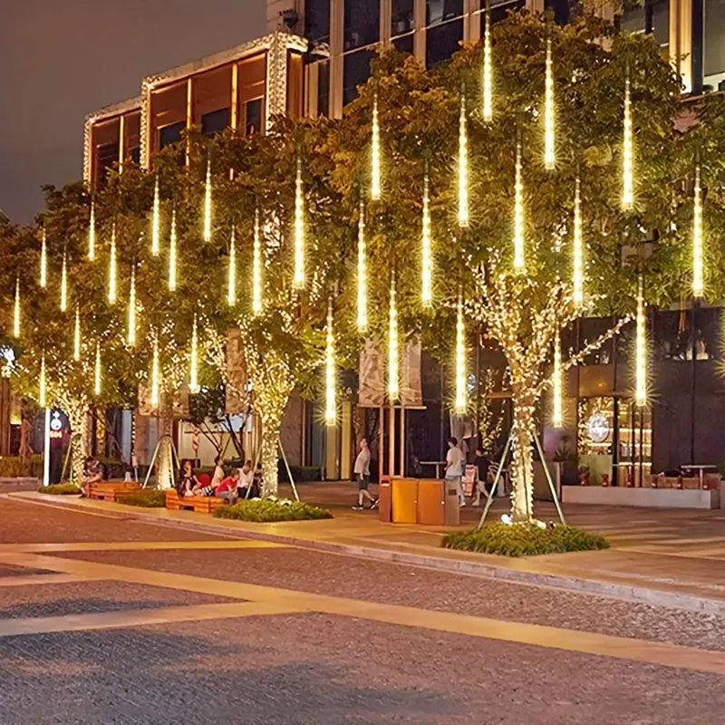 8.5cm LED Solar Powered 8 - Bulb Standard String Light