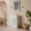 Meuble-lavabo autoportant simple avec comptoir