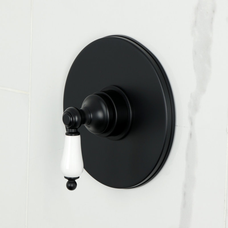 Robinet de baignoire Kingston, Noir mat