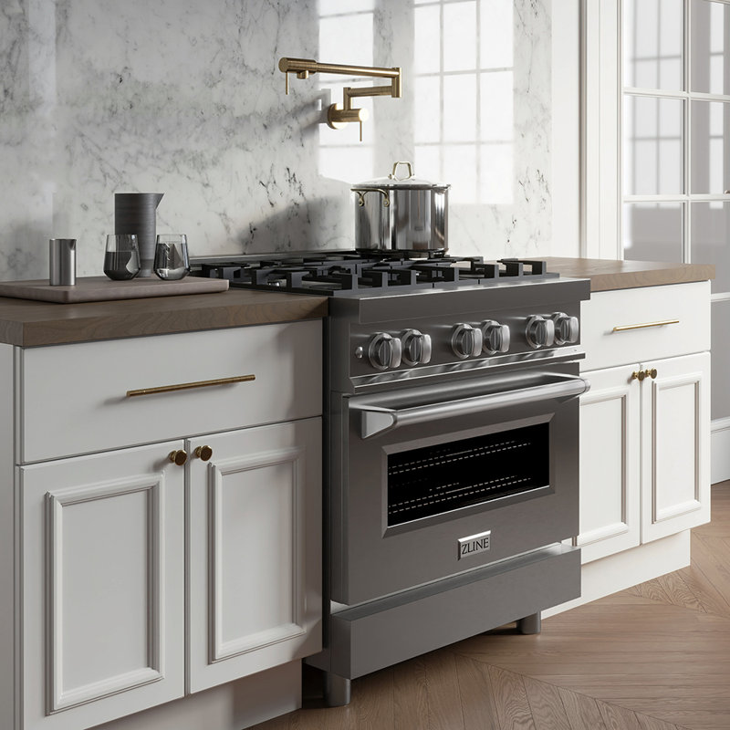 ZLINE 30" Legacy Dual Fuel Range, Stainless Steel
