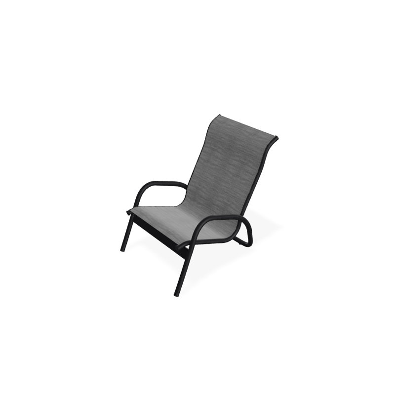 Beach Chair, Textured Black, Collect Charcoal