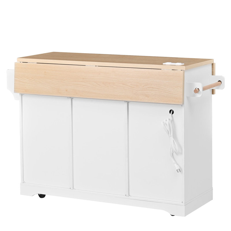 Seddon 47.24‘’ Extendable Kitchen Island