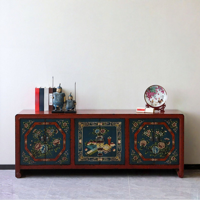 Creative Painted TV Stand