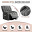 Fauteuil électrique surdimensionné de 39,3 po Alcina-1896524300
