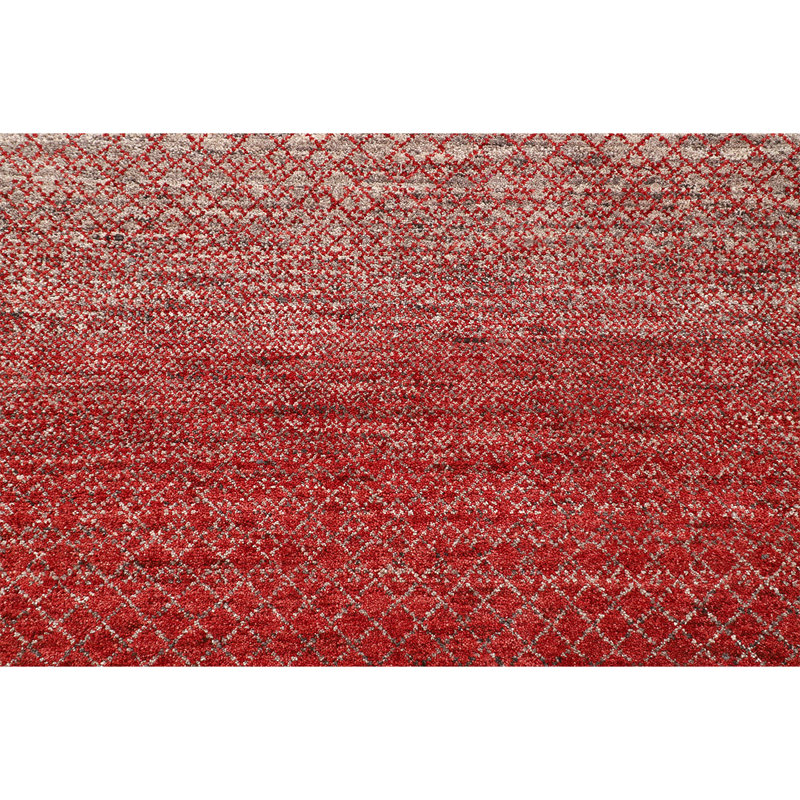 Wool Striped Area Rug, Runner 2'6" x 14'