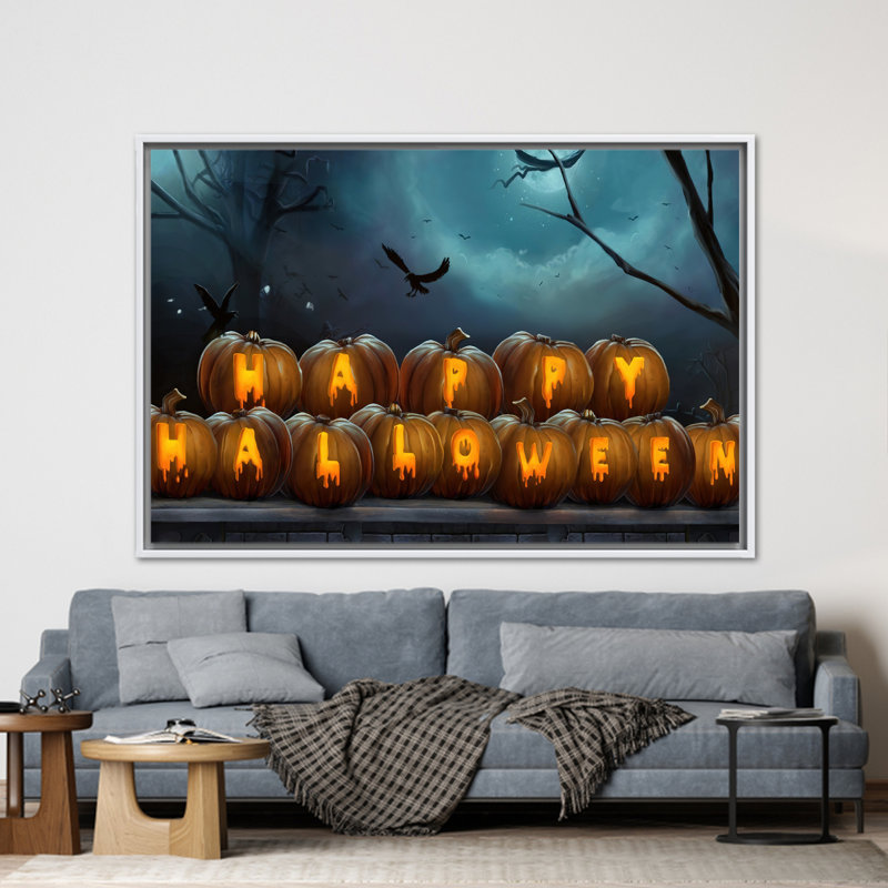 Print on Canvas, White, Framed Print without Mat, 20 cm H x 30 cm W