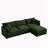 3-Seater Comfy Cloud Couches with Movable Ottoman-1405754212
